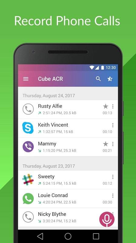 Call Recorder – Cube ACR ภาพหน้าจอ 2