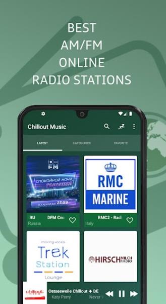 Chillout Music Radio ภาพหน้าจอ 0