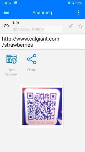 QR Code Scanner Screenshot 0