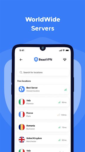 BeastVPN: Secure and Fast VPN ภาพหน้าจอ 2