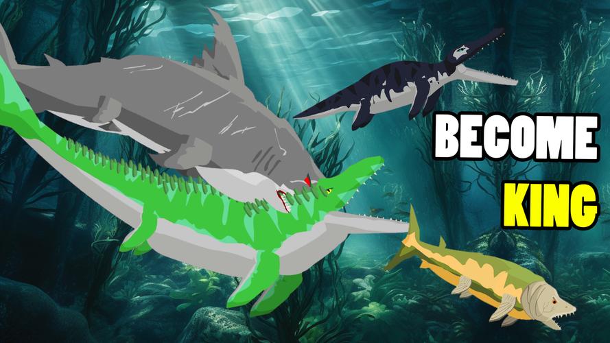 Megalodon Fights Sea Monsters Capture d'écran 3