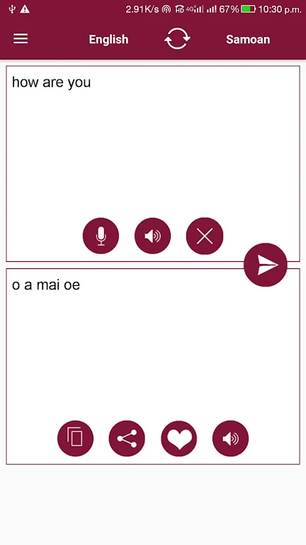 Samoan - English Translator Captura de tela 2