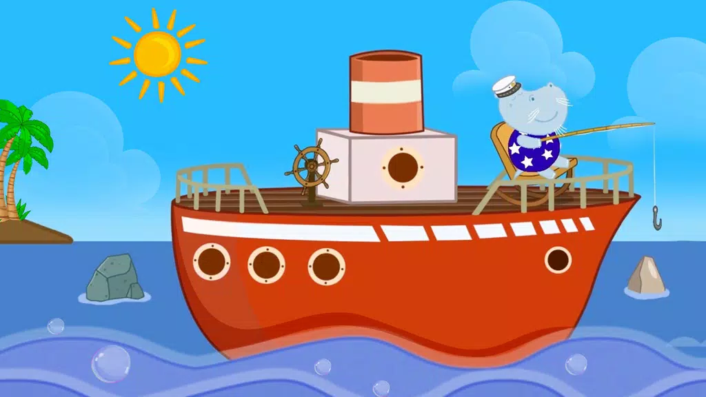 Hippo Adventures: Lighthouse Tangkapan skrin 0