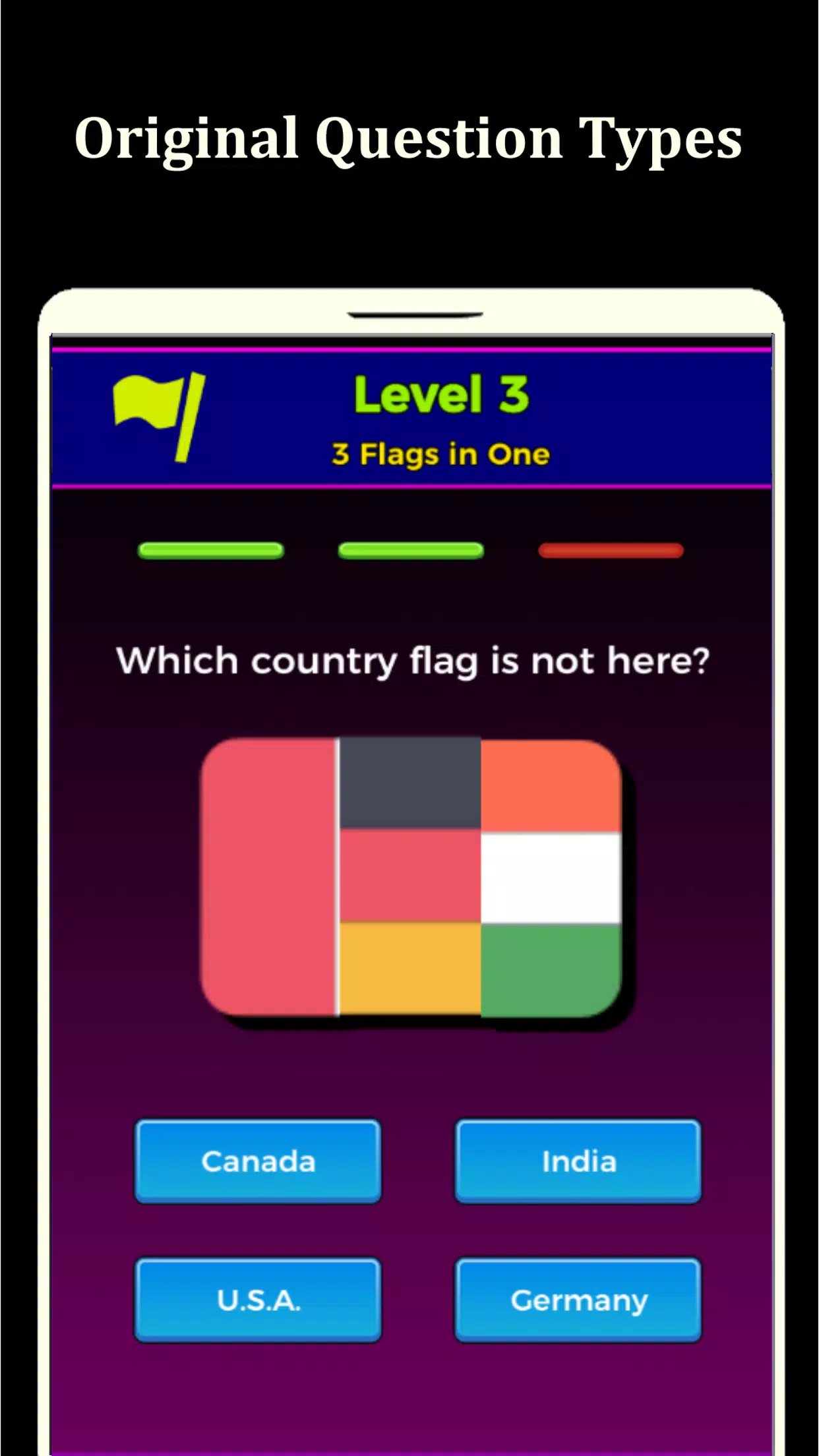 World Flags Quiz Game Ảnh chụp màn hình 0