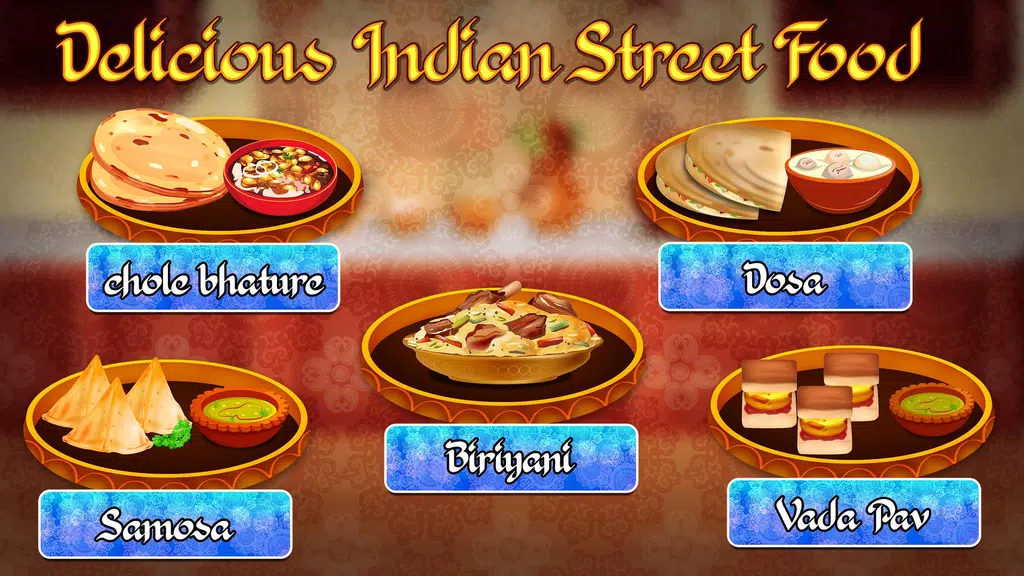 Indian Street Food Recipes 스크린샷 2