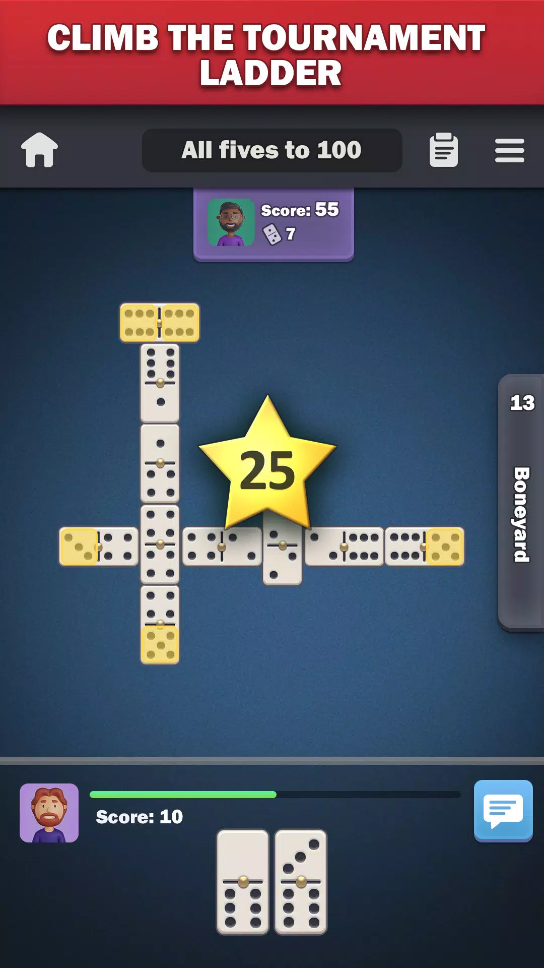 Dominoes online - play Domino! Capture d'écran 2