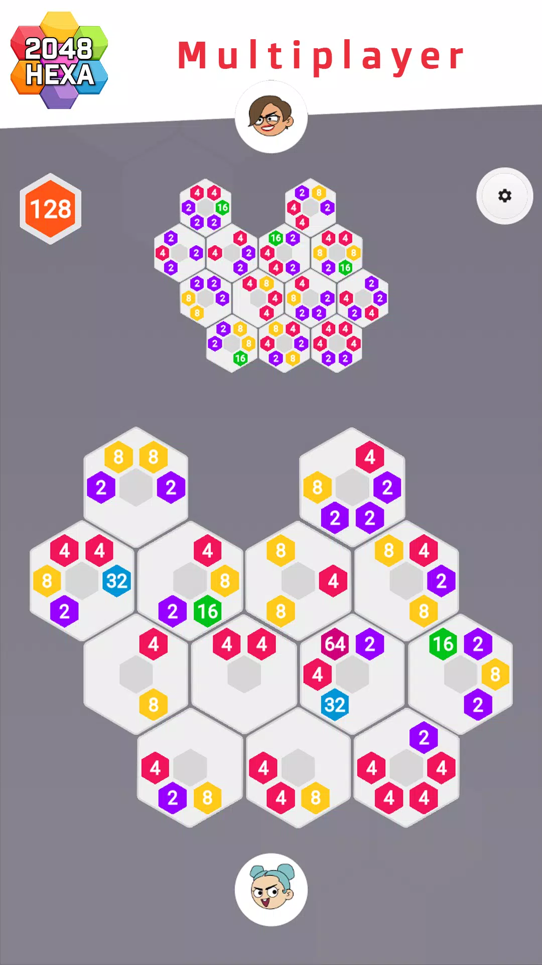 2048 Hexa Capture d'écran 2