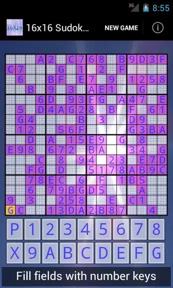 16x16 Sudoku Challenge HD スクリーンショット 0