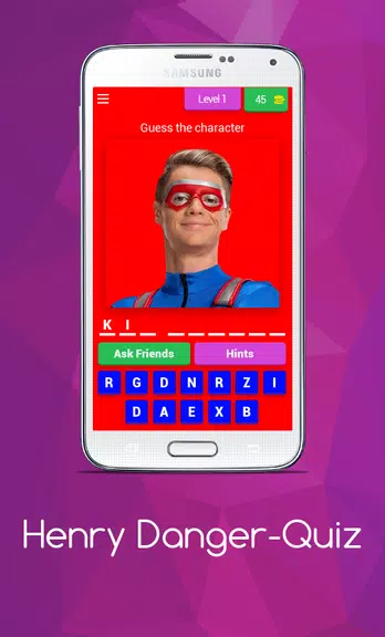 Henry Danger-Quiz スクリーンショット 0