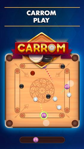Carrom Board - Disc Pool Game Captura de pantalla 0