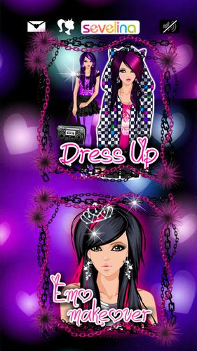 Emo dress up game 스크린샷 3