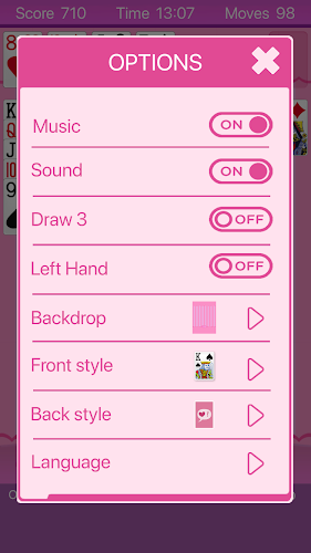 Pink Solitaire স্ক্রিনশট 3