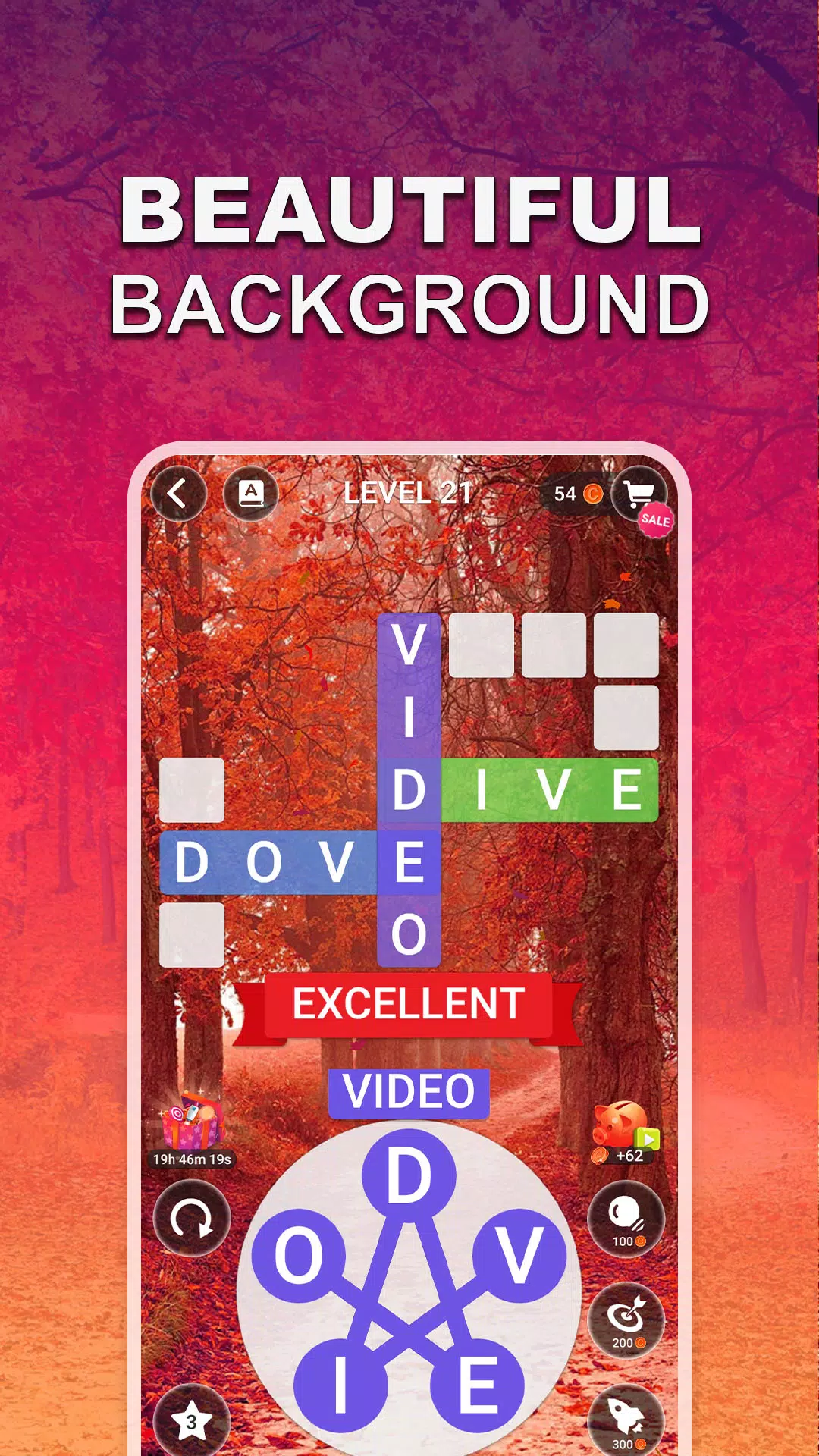 Word Rainbow - A crossword game應用截圖第3張