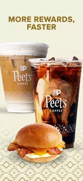 Peet's Coffee: Earn Rewards Ảnh chụp màn hình 1