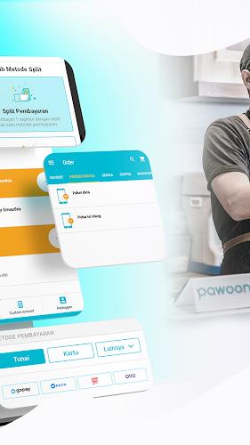 Pawoon: Kasir / POS Online Tangkapan skrin 1