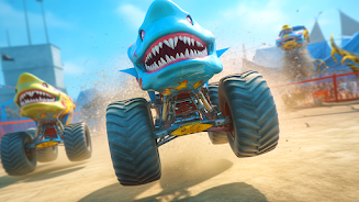 Crazy Monster Truck Stunts Captura de pantalla 0