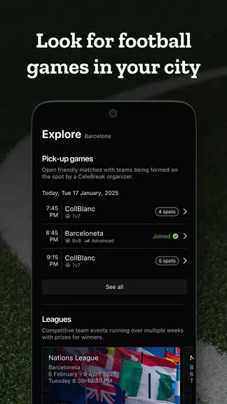 CeleBreak - Play Football ဖန်သားပြင်ဓာတ်ပုံ 0