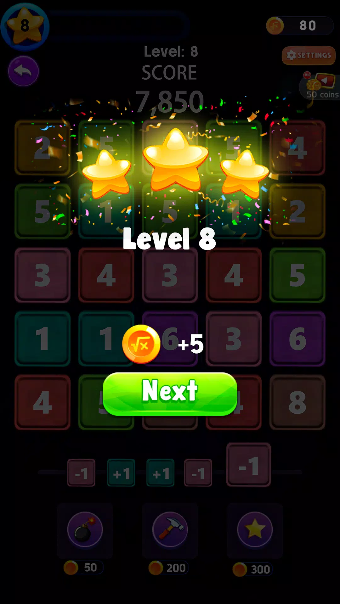 Schermata Number Merge Puzzle Match 3