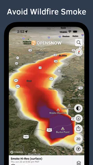 Schermata OpenSnow: Snow Forecast 3