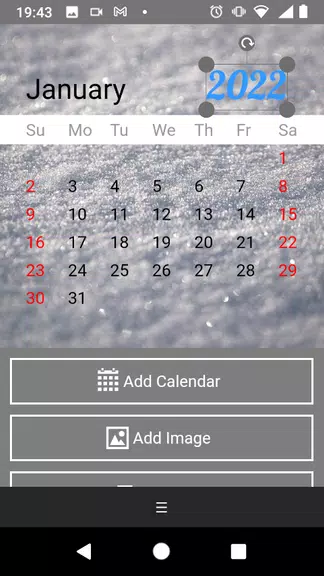 Calendarum: make your calendar ဖန်သားပြင်ဓာတ်ပုံ 3