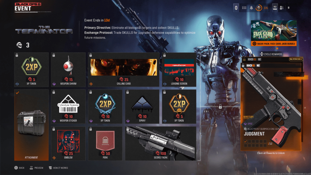Terminator event Black Ops 6