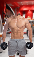 Gym Body Photo Maker Captura de pantalla 3