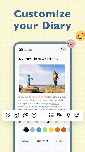 My Diary Captura de tela 2