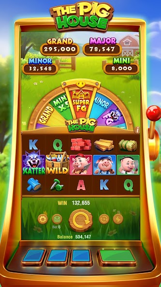 The Pig House Slot-TaDa Games Capture d'écran 3