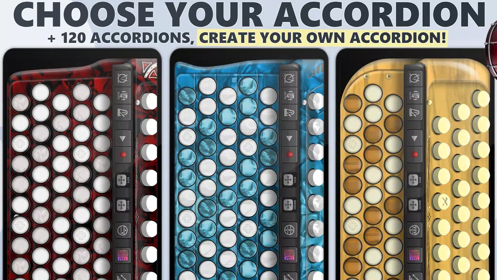 Accordion Chromatic Master स्क्रीनशॉट 1