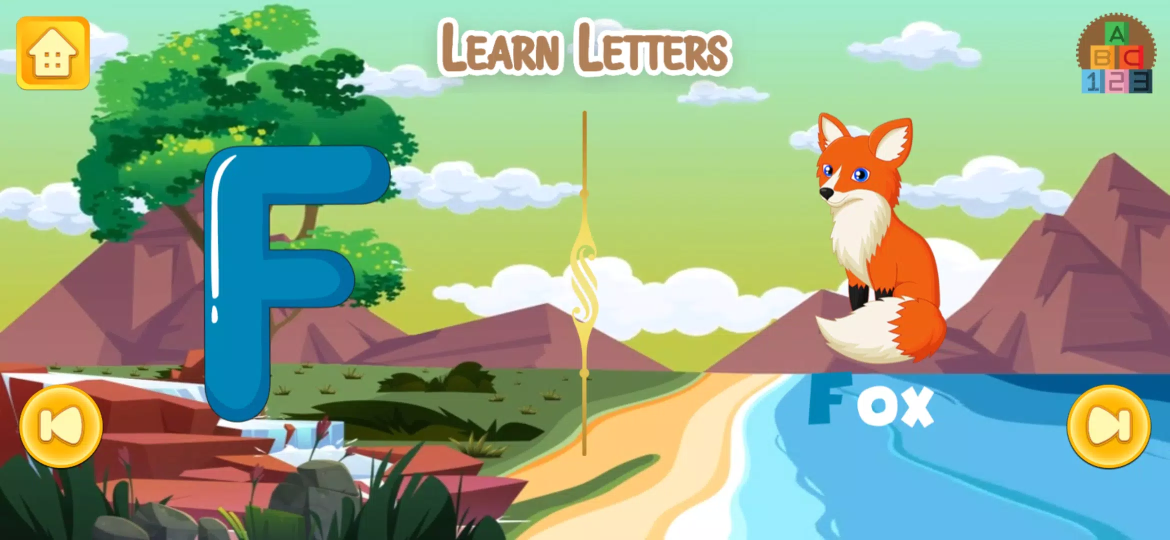 Learn numbers and letters ဖန်သားပြင်ဓာတ်ပုံ 1