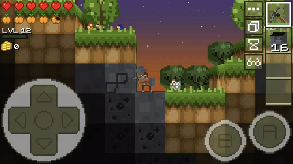LostMiner: Build & Craft Game स्क्रीनशॉट 0