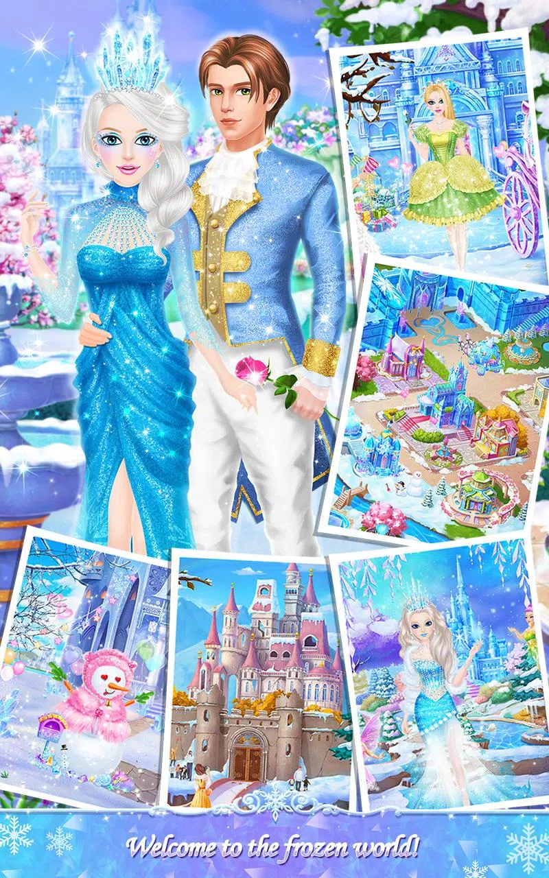 Princess Salon: Frozen Party Captura de tela 1