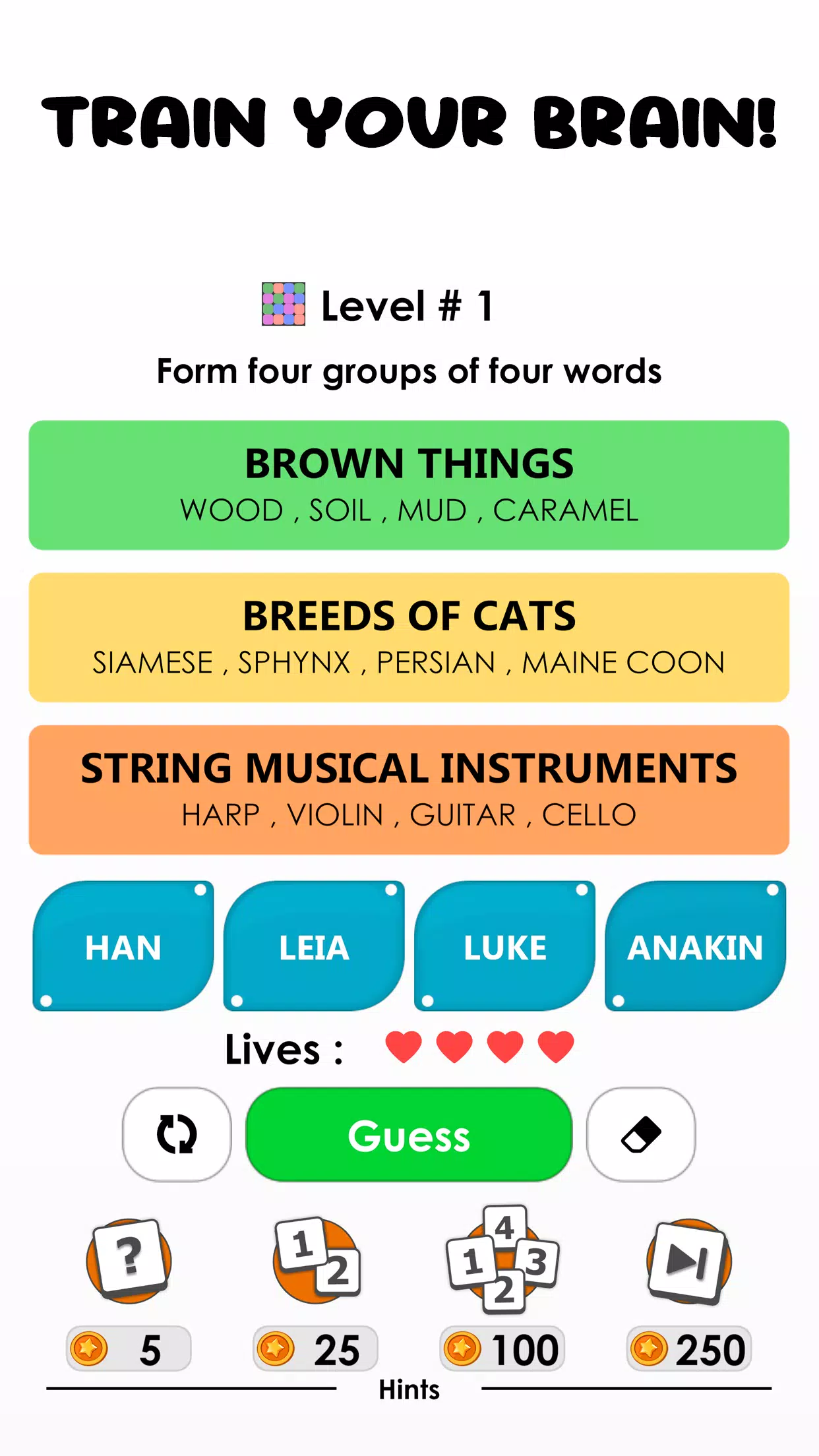 Schermata Words: Associations Word Game 3