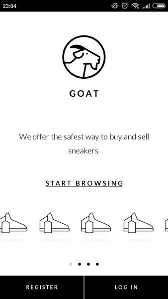 GOAT – Sneakers & Apparel ภาพหน้าจอ 0