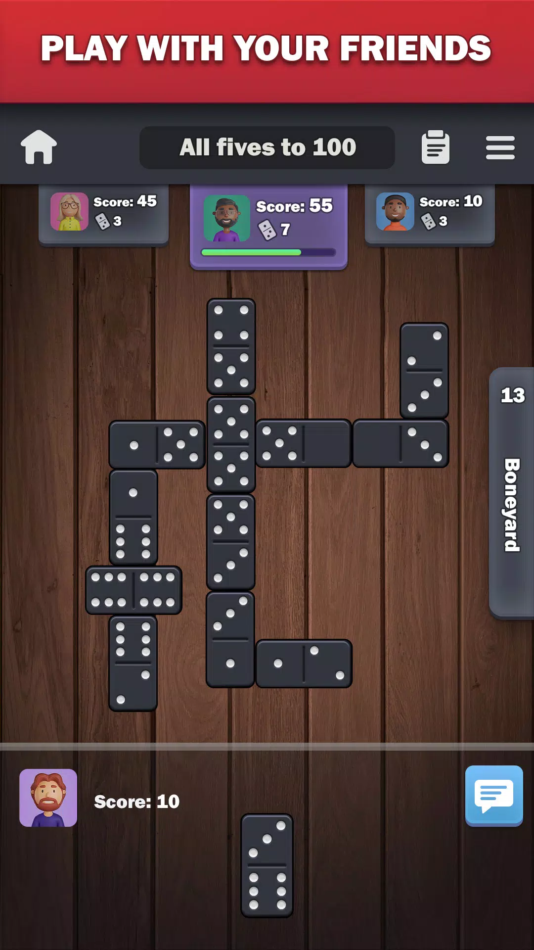 Dominoes online - play Domino! Capture d'écran 1