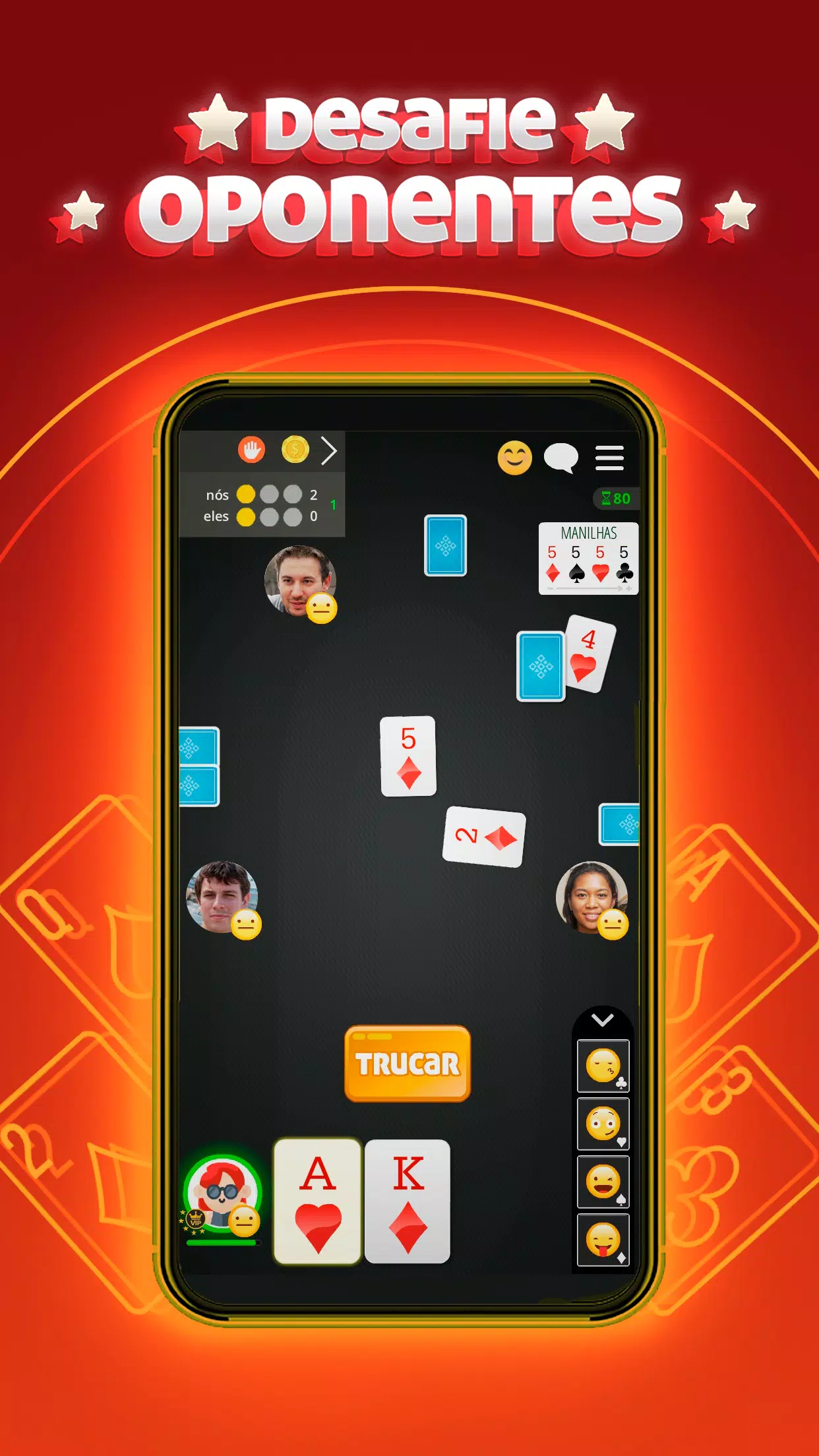 Truco MegaJogos: Cartas স্ক্রিনশট 1