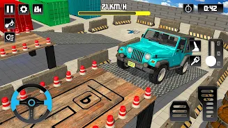 Jeep Parking Game - Prado Jeep ภาพหน้าจอ 0