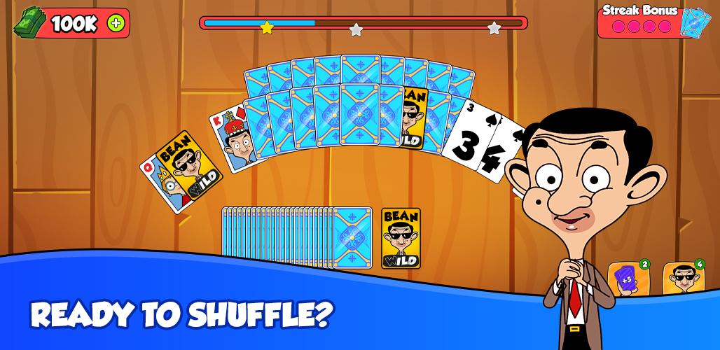 Mr Bean - Solitaire Adventure Captura de tela 1