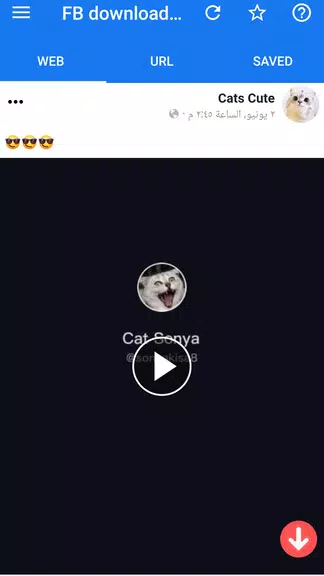 Facvid: Reels video downloader ဖန်သားပြင်ဓာတ်ပုံ 0