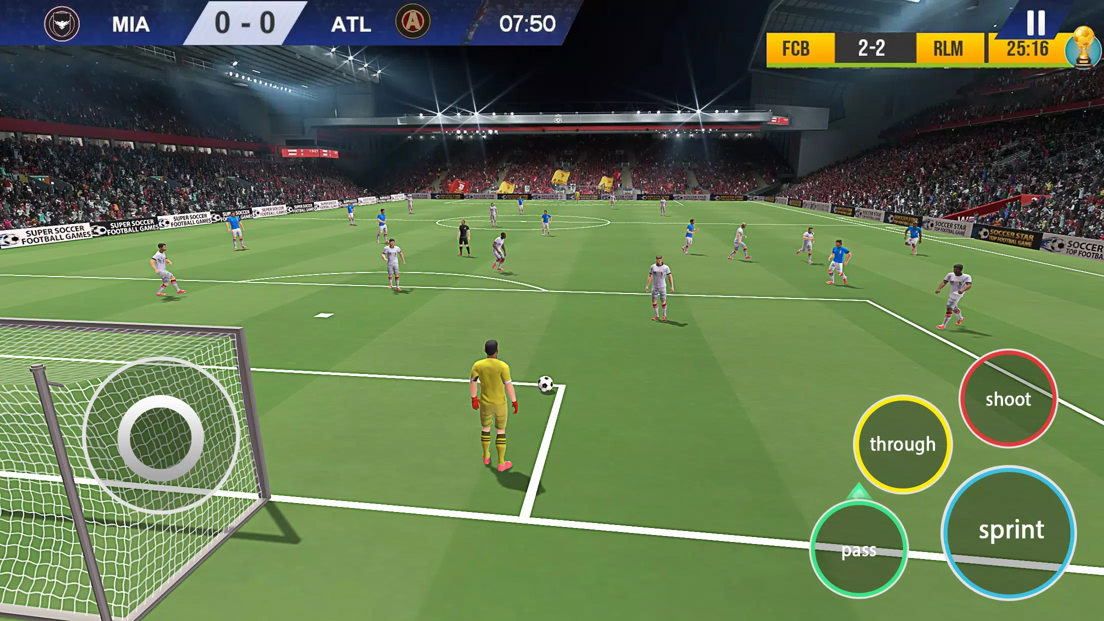 Ultimate Soccer League Star Screenshot 0