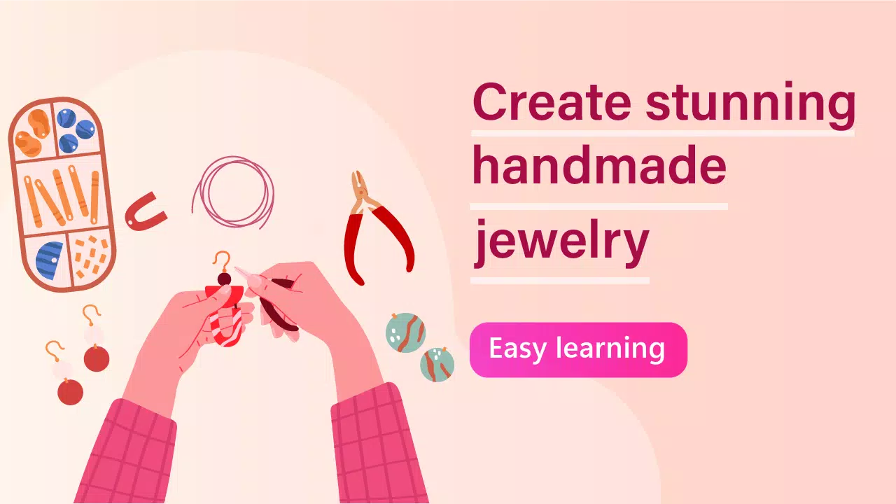 DIY Jewelry Making App Captura de pantalla 0