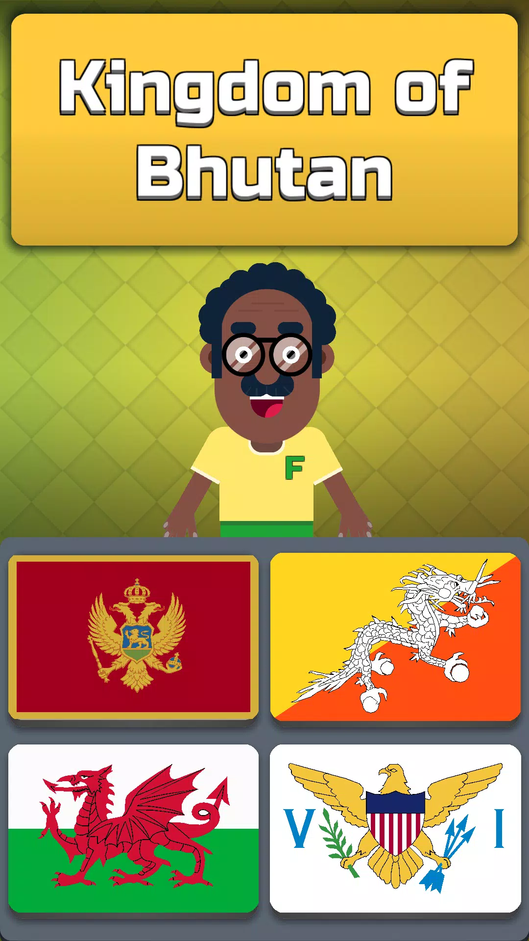 Geography: Flags Quiz Game Schermafbeelding 2