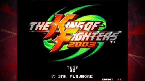 KOF 2003 ACA NEOGEO स्क्रीनशॉट 0