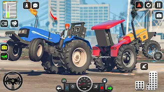 Modern Farmer Tractor Sim 3D Screenshot 2