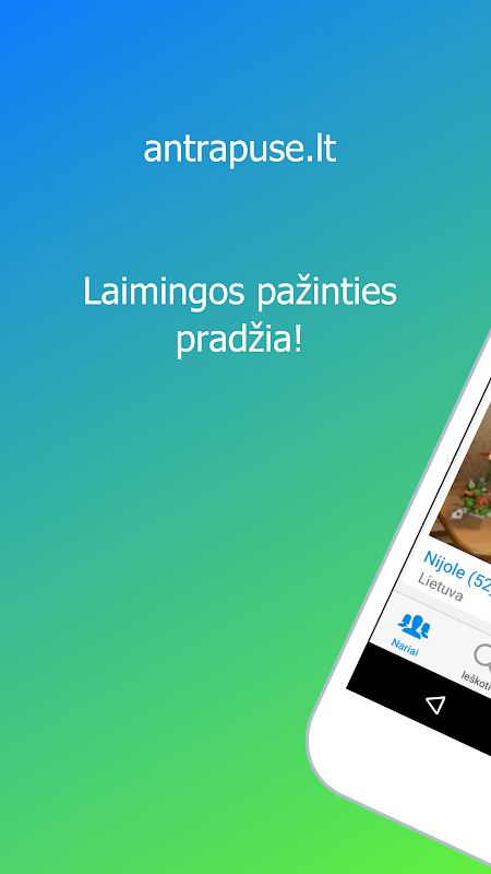 antrapuse.lt - Rimtos Pažintys Screenshot 2