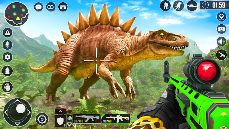 Wild Dino Hunting: Gun Games スクリーンショット 3