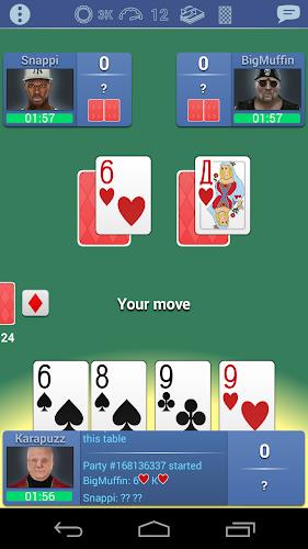 Burkozel card game online Ảnh chụp màn hình 3