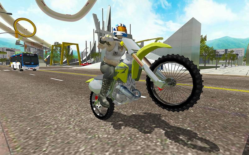 Motorbike Rush Drive Simulator স্ক্রিনশট 1