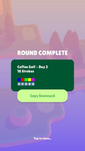 Coffee Golf 스크린샷 1