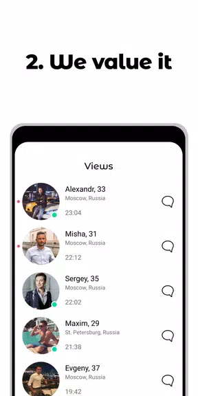 Denim - premium dating app ภาพหน้าจอ 2